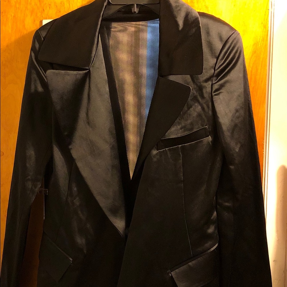 Donna Karan Collection - Satin Jacquard jacket